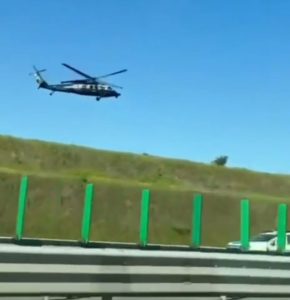Pleca spre Vama Veche, dar l-a oprit elicopterul Poliției / Șofer de 19 ani, beat pe A2